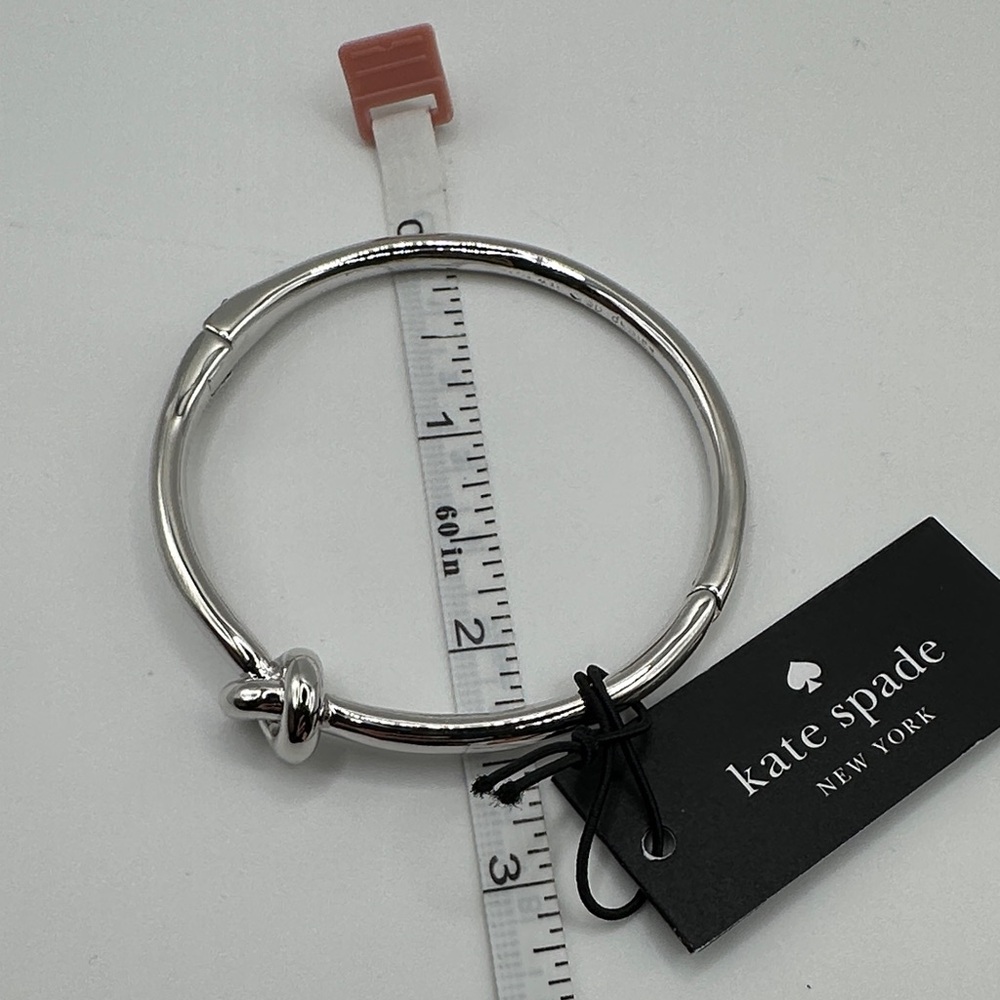 Kate Spade Silver Knot Bracelet - Picture 3 of 5